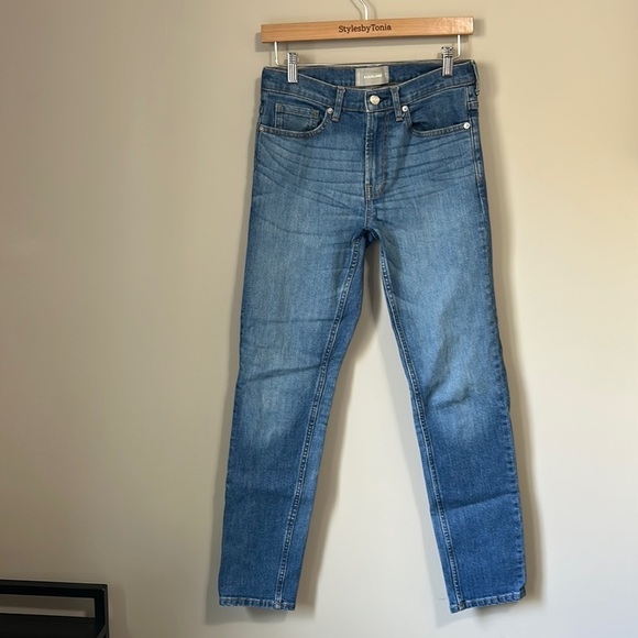 EVERLANE Mens Slim Straight Leg Jean Medium Wash Sz 29 x 30 NEW - Picture 3 of 12